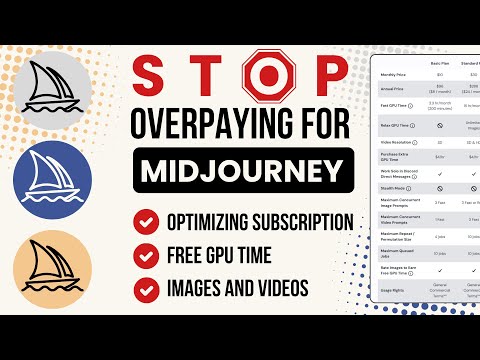 HOW TO pick the perfect Midjourney subscription plan (and get Free GPU hours!)