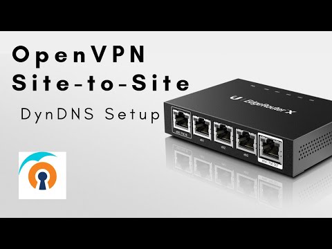 OpenVPN site-to-site on Edgerouter (DynDNS Setup)