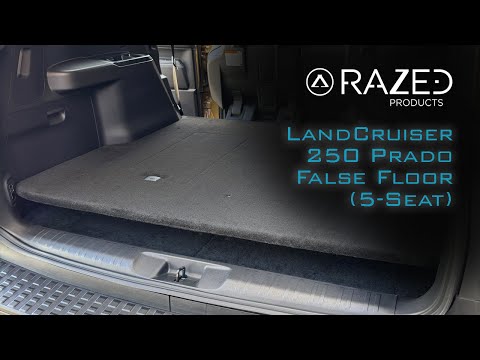 Toyota Land Cruiser 250 Prado False Floor Installation (5-Seat)