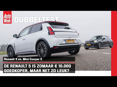Dubbeltest: Wint de Renault 5 van de veel duurdere Mini Cooper E?
