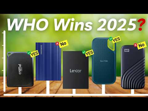 Best External SSDs 2025 [Don’t BUY One Before Watching This]