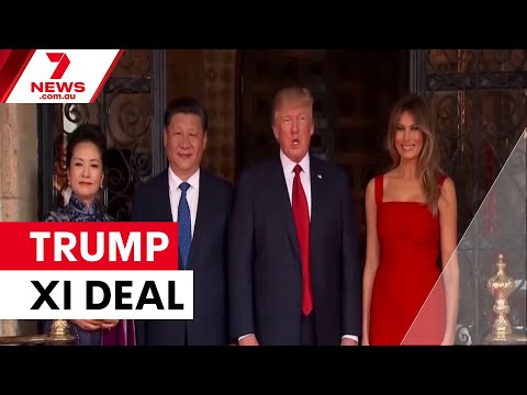 Trump confident of China trade deal with Xi | 7NEWS