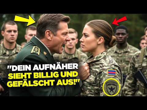 The Marine Mocked Her Patch — The General Read It and Stopped the Drill Cold
