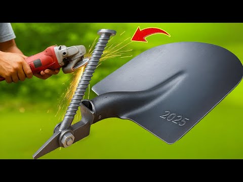 I Wish I Knew This Earlier At 50!😱 Turn Old Shovel Into Powerful 3 in 1 Tool