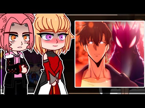S-Rank Hunters Korea + Japanese React To Sung Jin Woo | SEASON 2 | Solo Leveling | GACHA REACT