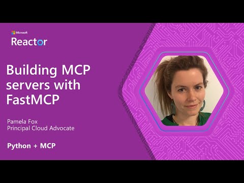 Python + MCP: Building MCP servers with FastMCP