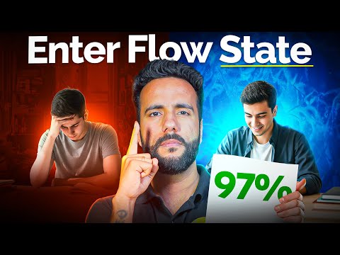 How Toppers Enter FLOW STATE & Study 10x Faster | Ashu Sir