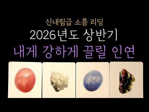[타로]🧿신내림급 리딩❗ 2026년도 상반기 운세 내게 강하게 끌릴 인연 ❤️‍🔥 외모, 성향, 우리 인연까지