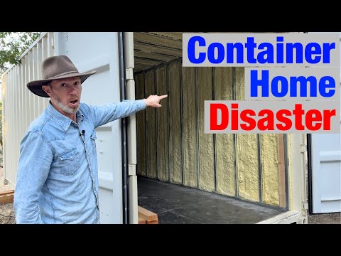 DIY Spray Foam A Terrible Idea for Shipping Container Home (Do This Instead)