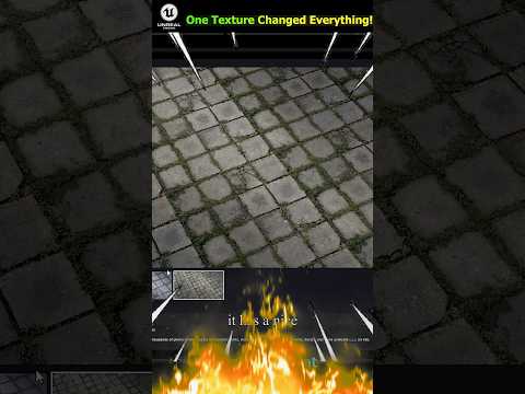 One Texture Changed Everything in Unreal Engine