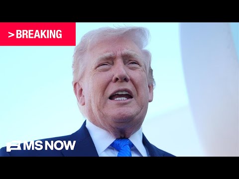 BREAKING: Trump says U.S. held new talks with Iran and they want a deal 'very badly'