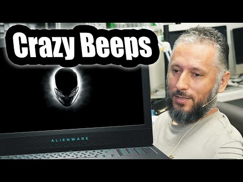 Dell Alienware Repair - Music Tune error Beeps on startup and LVDS Damage