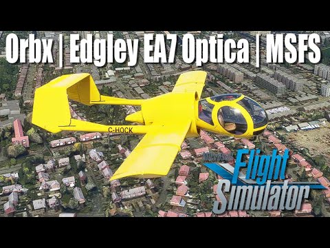 Orbx Edgley EA-7 Optica for MSFS review