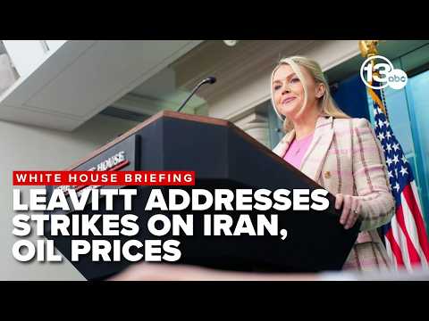 FULL: Leavitt holds briefing as Iran war escalates, US announces 'most intense' day of strikes