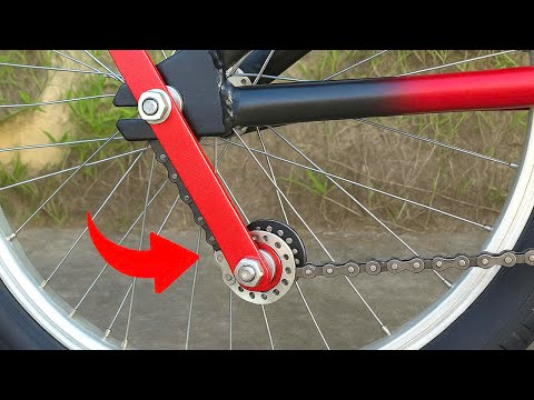Your Bike Will Always Have a Tight Chain for the Rest of Its Life | DIY Chain Tensioner Ideas