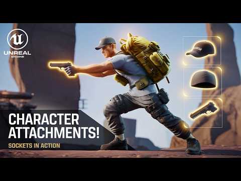 Add and Attach Objects to Your Character Using Sockets in Unreal Engine 5