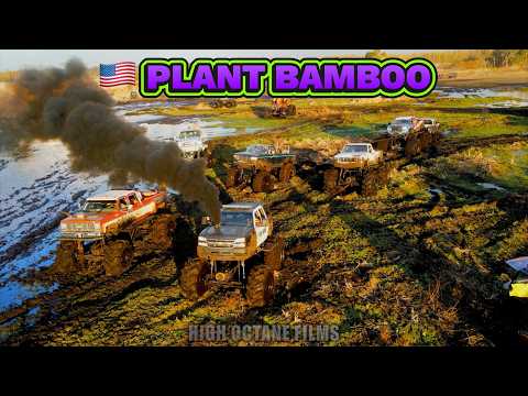 PLANT BAMBOO TRUCKS GONE WILD MUDDY VALENTINE DAY 1 THURSDAY OPEN BOGGING