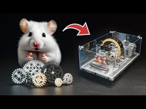 Lego Mobile House for Hamster