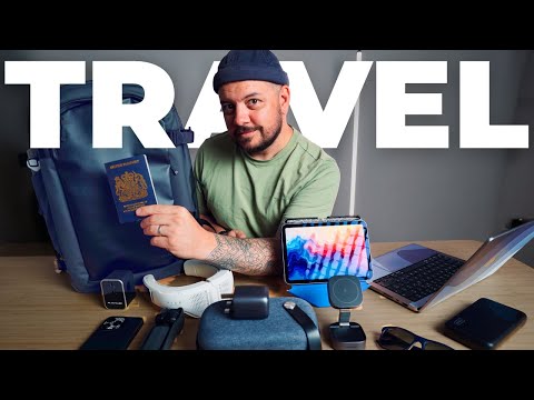 Travel tech you’ll ACTUALLY use - what’s in my bag?