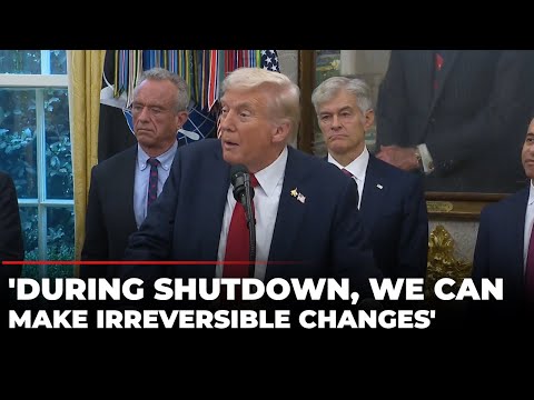 Trump Shocks America Hours Before Government Shutdown, Warns Of Irreversible Changes: 'We Can Do...'