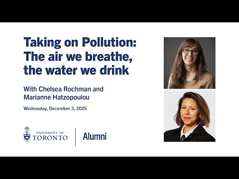 “Taking on Pollution” with Marianne Hatzopoulou and Chelsea Rochman — Community Event in Bay Area