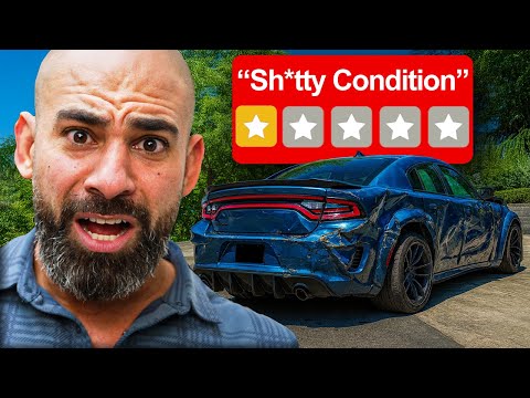 Customer Tries to SCAM us with a DAMAGED Hellcat?! | Day In The Life Of A LUXURY Car Dealer