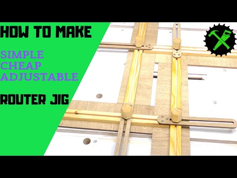 How to make a router template jig