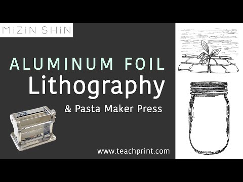Aluminum Foil Lithography & Pasta Maker Press