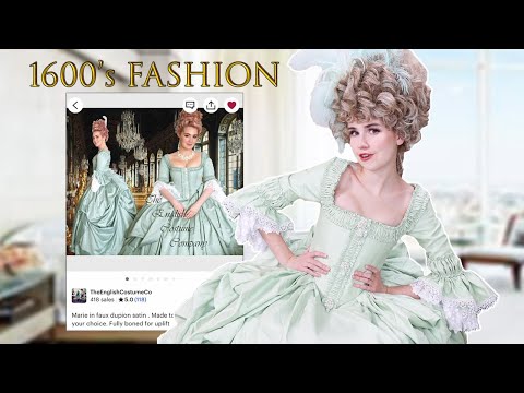 I tried 1400-1800s inspired clothing!
