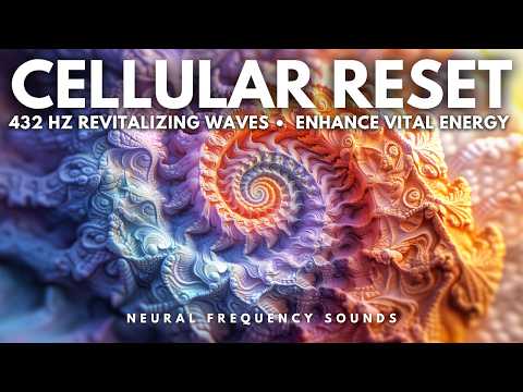 432 Hz 🌍 Bioenergetic Harmony – Restore Cellular Vibration & Enhance Vital Energy | Meditation Music