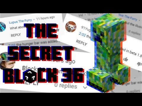 The Minecraft Block that Doesn't Exist: Comments Edition