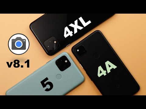 Pixel 5 vs 4a vs 4XL Gcam 8.1 - Morning Camera Comparison - Photos, Cinematic Pan,  Locked & Active