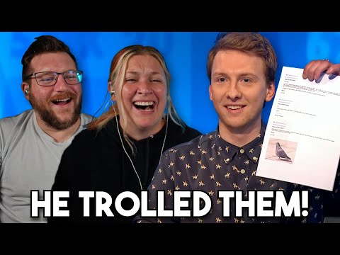 Joe Lycett Is a COMEDY GENIUS! – Hilarious Emails On 8 Out of 10 Cats | Americans React
