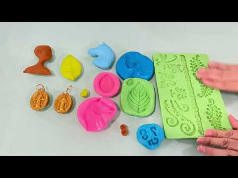 Moldes de silicona CASEROS ¡¡flexibles!!😍