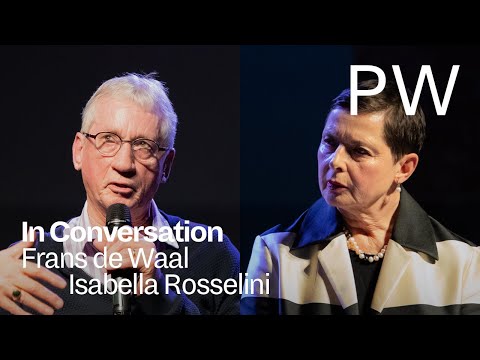 Primatologist Frans de Waal in Conversation with Isabella Rossellini