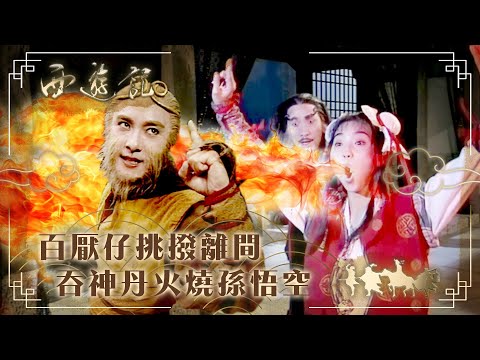 西遊記｜百厭仔挑撥離間 吞神丹火燒孫悟空(繁／簡字幕)｜張衛健｜陳秀珠｜許秋怡｜TVB港劇精華