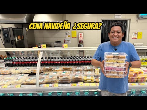 COMPRÉ CENA NAVIDEÑA EN SUPERMERCADO Y ESTO PASÓ… | Metro vs Plaza Vea