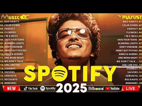 Rihanna, Maroon 5, The Weeknd, Dua Lipa, Adele, Ed Sheeran, Bruno Mars ♦️ Billboard Top 50 This Week