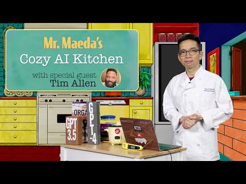 Mr. Maeda's Cozy AI Kitchen: AI-Driven Design with Tim Allen