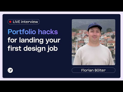 Portfolio Hacks to Land Your First Design Job in 2025!
