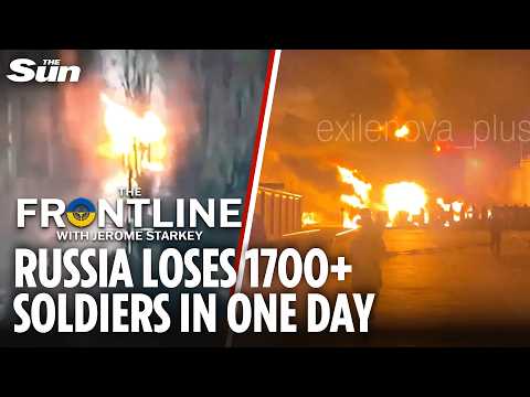 Ukraine smashes Russian armour in worst day of the war this year as oil depots and airfields blitzed