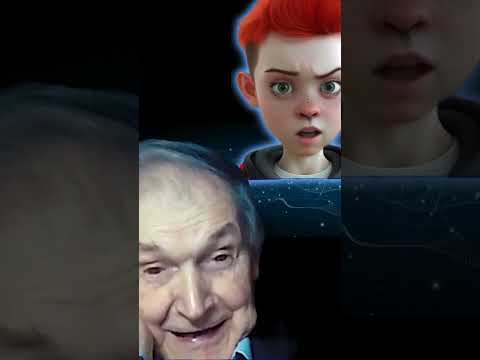 Sir Roger Penrose talks with MIT created AJ the Large Language Model #shorts