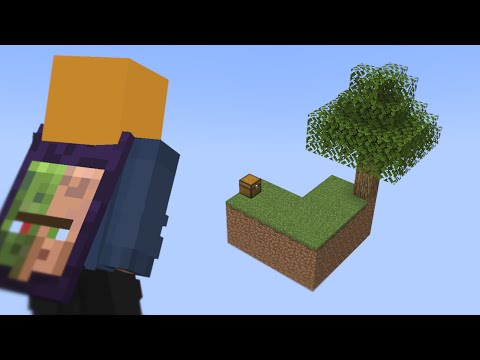 Trying to Beat Minecraft Skyblock
