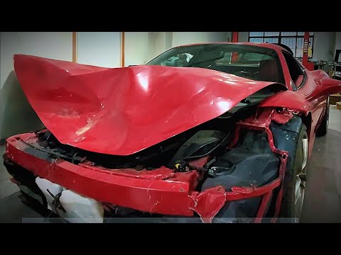 The restoration of the Ferrari 458 Convertible – From accident to dazzling beauty.