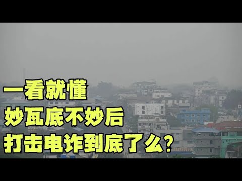 妙瓦底不妙后,打击电诈到底了么?#缅北诈骗 #泰国 #电信诈骗 #妙瓦底 #看海识风 #一看就懂