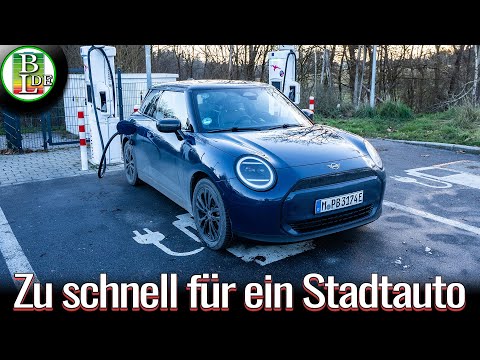 Mini Cooper E Reichweitentest bei 130 km/h ❄️ Winterverbrauch (36,6 kWh)