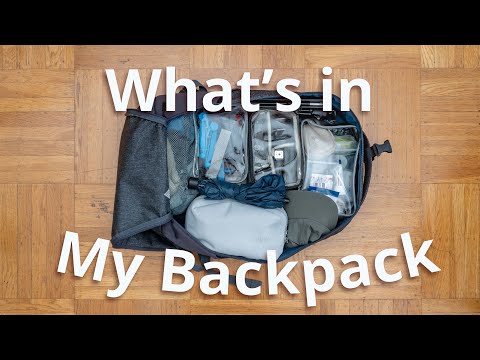 What's in My Backpack - 2024 | One Bag Travel