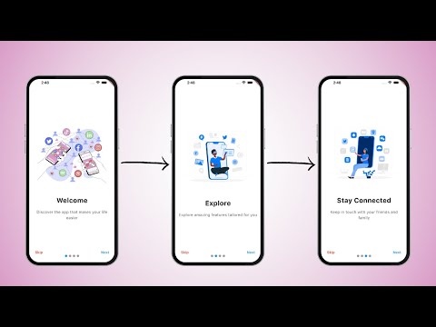 Onboarding Screen UI | Introduction Screen in Flutter