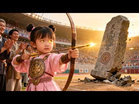 6-year-old blind girl was the Archery God reborn! Awakening her golden eyes, she shot the monument!