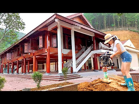 FULL VIDEO: The Construction Process of a Stunning Concrete Stilt House Completed For Just $100,000